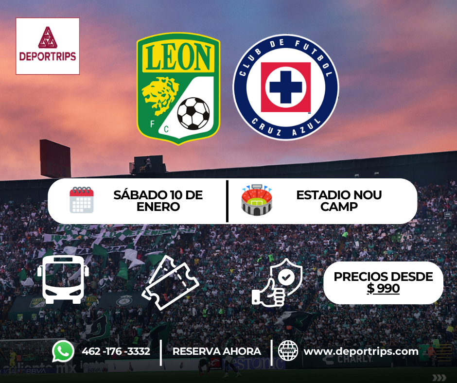 Leon vs Cruz Azul