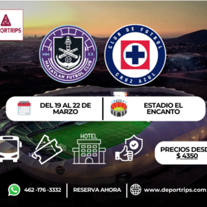 Mazatlan vs Cruz Azul