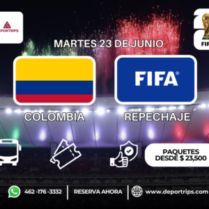 Colombia vs Repechaje - Partido #48 Mundial 2026