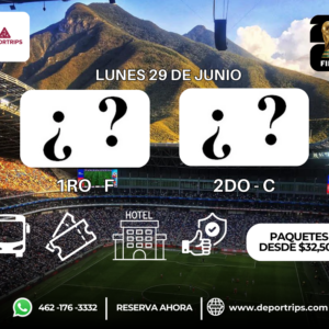 1RO F VS 2DO C - Partido 75 Mundial 2026