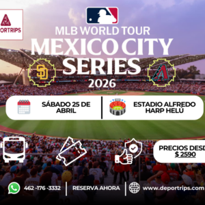 San Diego Padres vs Arizona Diamondbacks - MLB México - Sábado 25 de abril