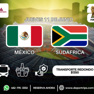 México vs Sudáfrica - Partido #1 Mundial 2026