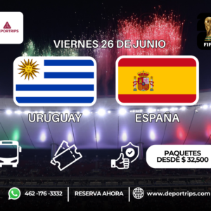 Uruguay vs España - Partido #66 Mundial 2026