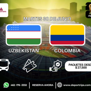 Uzbekistan vs Colombia - Partido #24