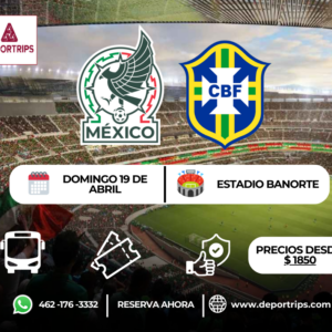 Mexico vs Brasil - Juego de leyendas