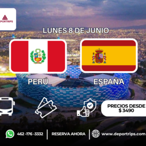 Perú vs España - Amistoso Internacional