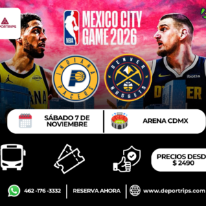 INDIANA PACERS VS DENVER NUGGETS - NBA MEXICO