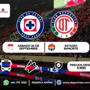 Cruz Azul vs Toluca