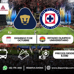 Pumas vs Cruz Azul