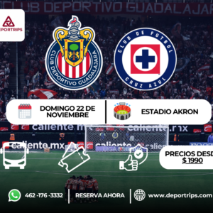 Chivas vs Cruz Azul